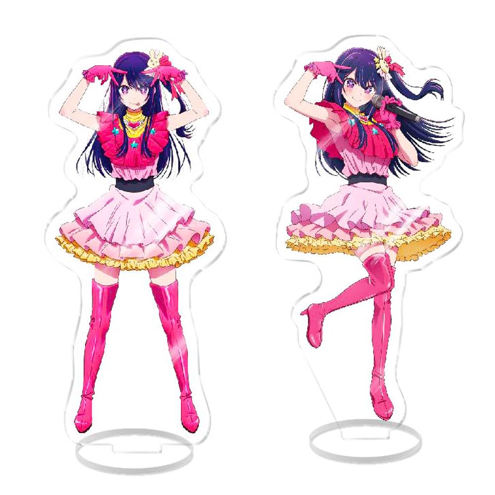 Amazon.com: Shqncoh 2 Pcs Anime Peripheral Ai Hoshino Stand Figure Amazon.com: Shqncoh 2 Pcs Anime Peripheral Ai Hoshino Stand Figure